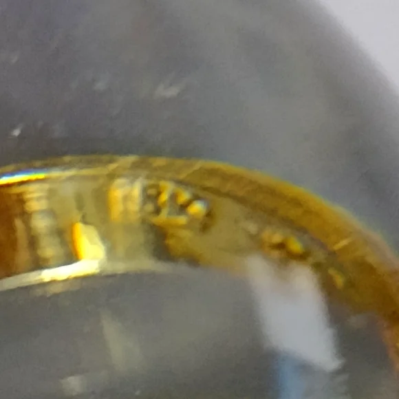 18KT Milor Made in ITALY  🪙 Yellow Gold Herringbo - Picture 7 of 8